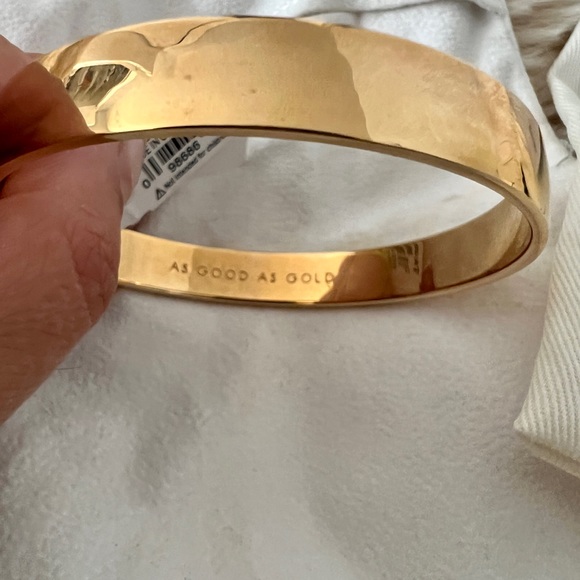 NWT Kate Spade Gold Bangle and Earring Set - Picture 4 of 8